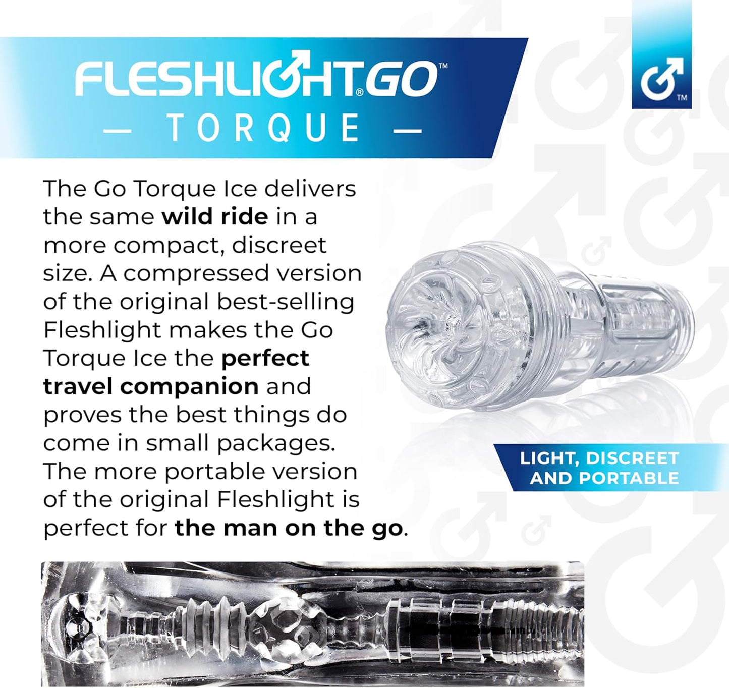 Fleshlight GO Torque Ice (In Brand New Packaging)