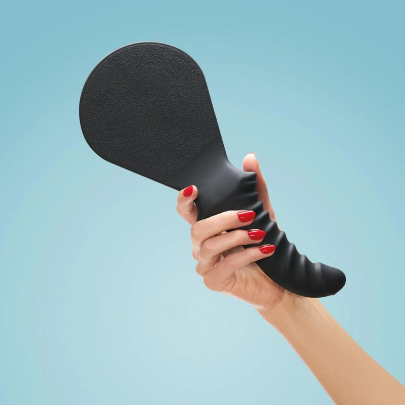 Fun Factory Buck Dich Kinky Spanking Paddle with Dildo Handle (Two Toys In One)
