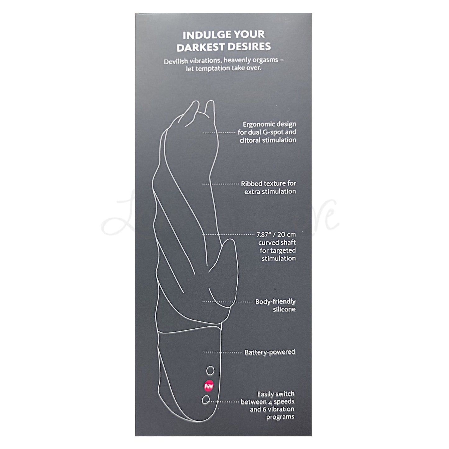 Fun Factory Darling Devil Rabbit Vibrator Wine Red (Brand New Edition 2026)