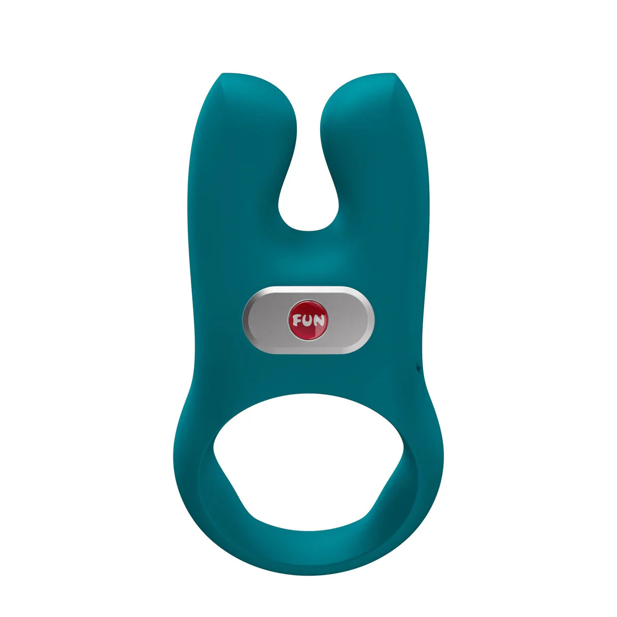 Fun Factory Nos Dual Motor Vibrating Silicone Cock Ring Bottle Green