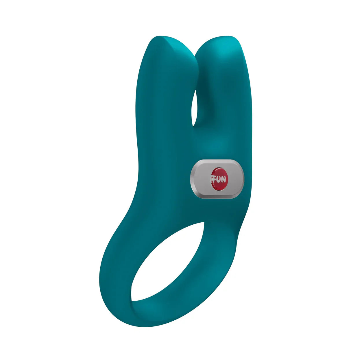 Fun Factory Nos Dual Motor Vibrating Silicone Cock Ring Bottle Green