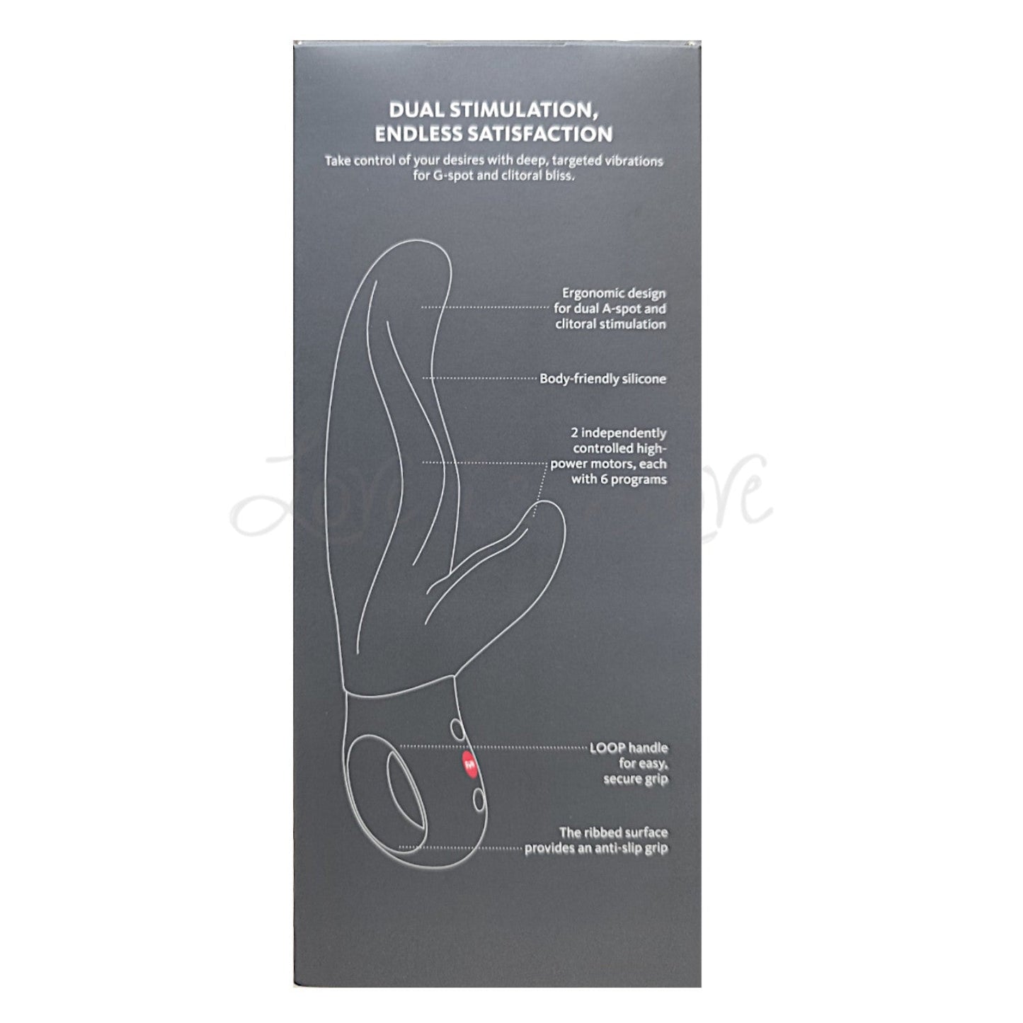 Fun Factory Lady Bi Dual Silicone Rabbit Vibrator Purple (Brand New Edition 2026)