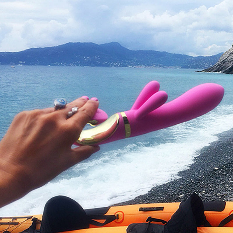 Fun Toys Grabbit USB Rechargeable Vibrator Pink [Limited Period SALE]