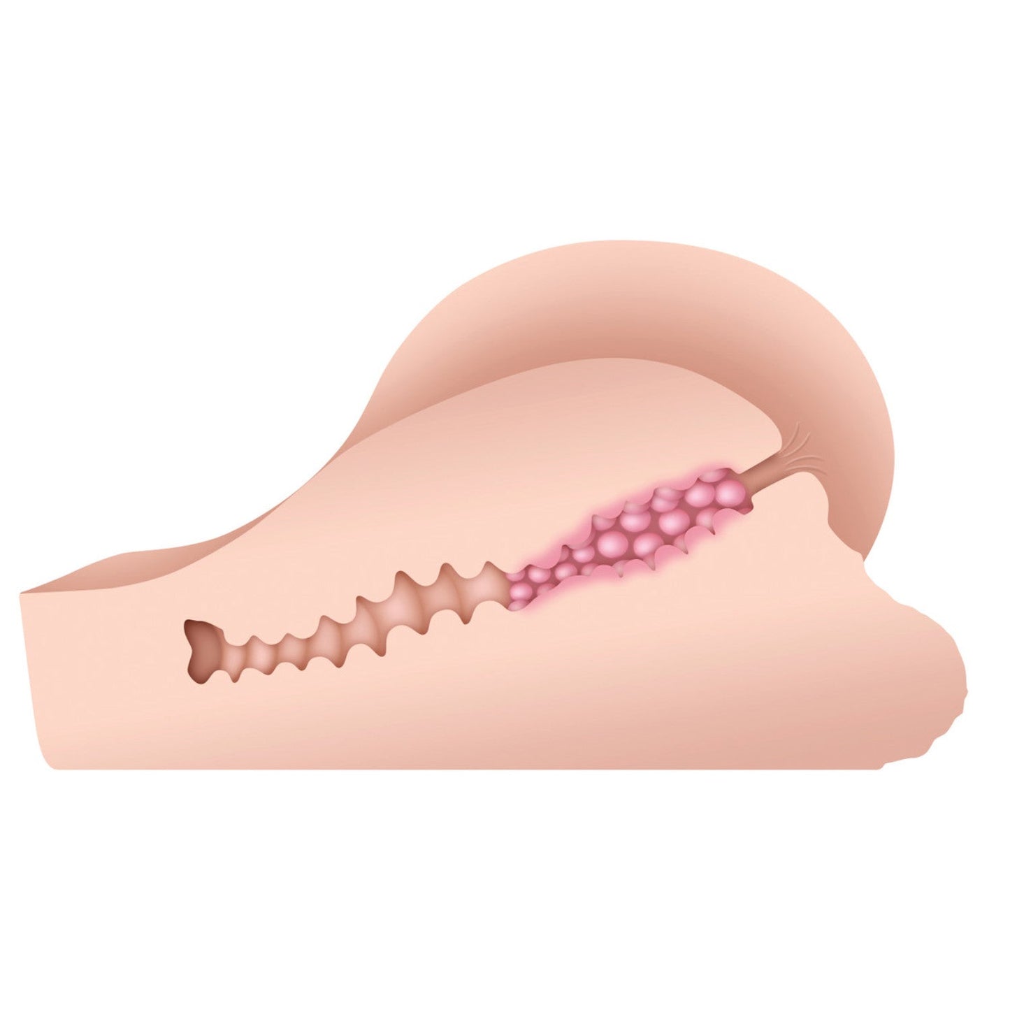 Gender X A Handful Sculpted Butt Masturbator Light (Pre-Order Item)