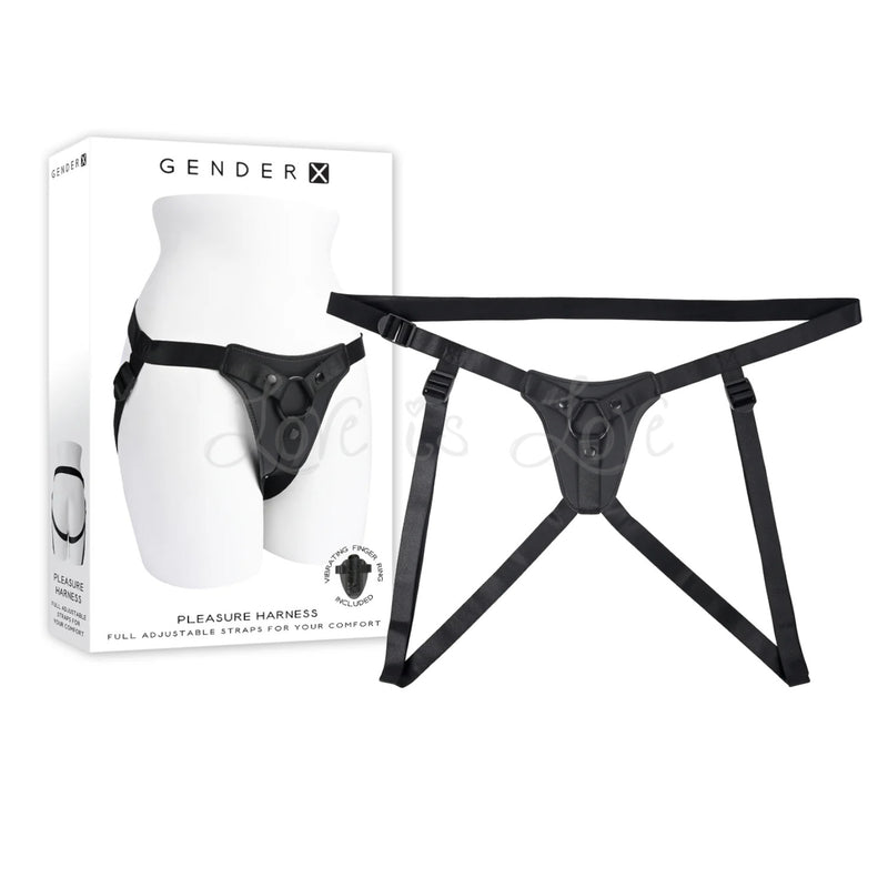 Gender X Pleasure Harness Adjustable Straps For Your Comfort