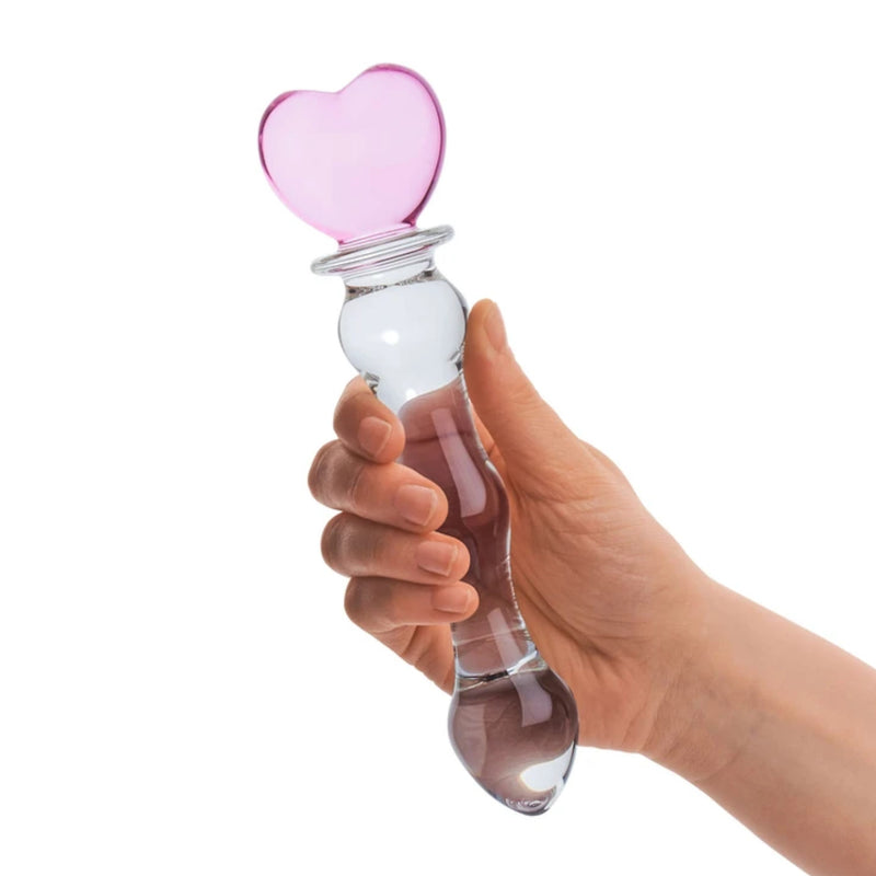 Glas 8 Inch Sweetheart Glass Dildo