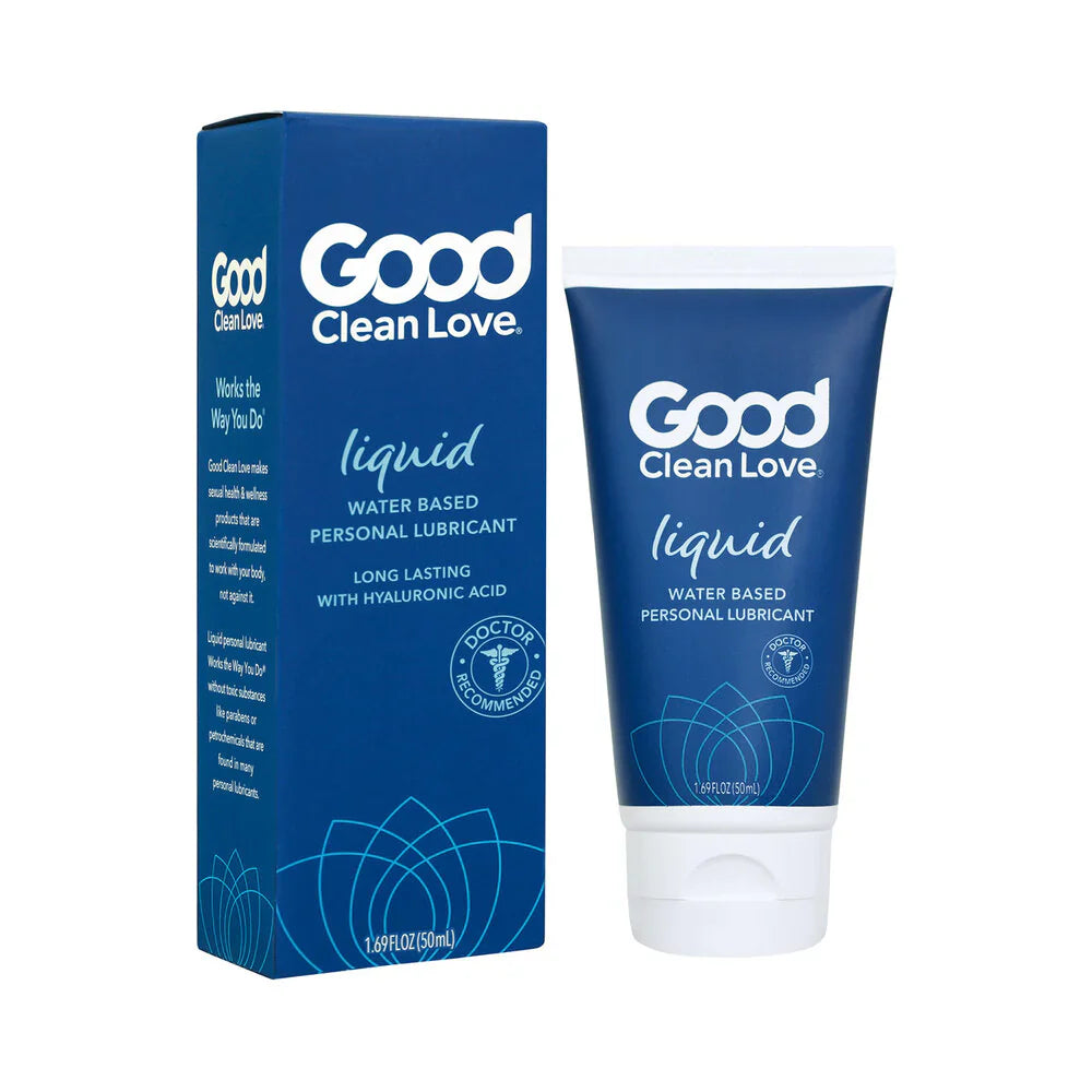 Good Clean Love Liquid Water-Based Personal Lubricant 1.69 oz / 50 ml (Propylene Glycol Free)(Limited Period Sale)
