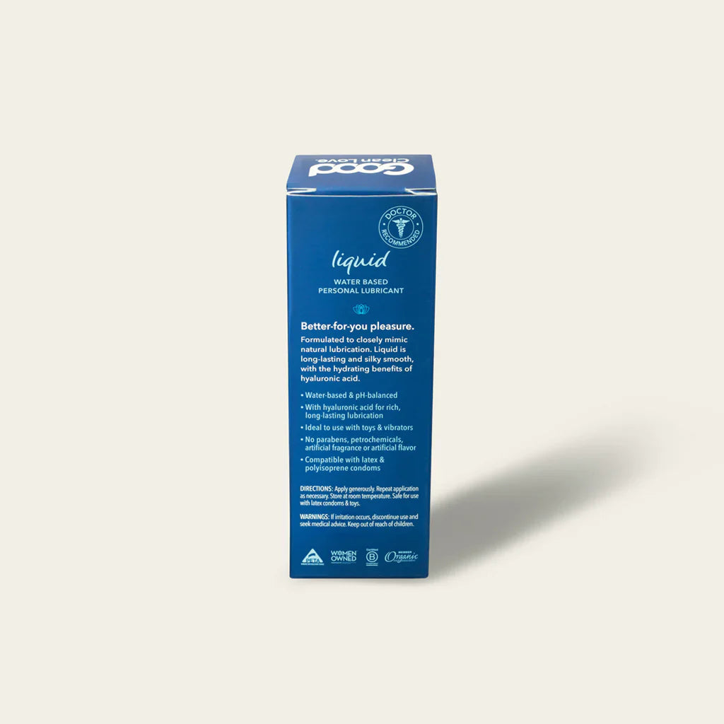 Good Clean Love Liquid Water-Based Personal Lubricant 1.69 oz / 50 ml (Propylene Glycol Free)(Limited Period Sale)