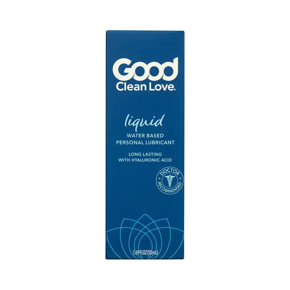 Good Clean Love Liquid Water-Based Personal Lubricant 1.69 oz / 50 ml (Propylene Glycol Free)(Limited Period Sale)
