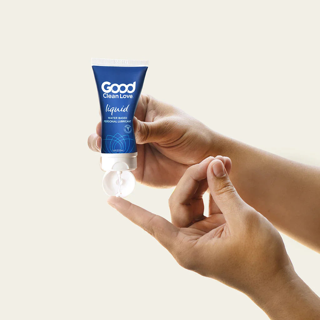 Good Clean Love Liquid Water-Based Personal Lubricant 1.69 oz / 50 ml (Propylene Glycol Free)(Limited Period Sale)