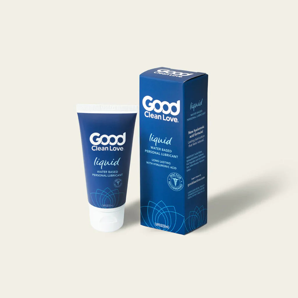 Good Clean Love Liquid Water-Based Personal Lubricant 1.69 oz / 50 ml (Propylene Glycol Free)(Limited Period Sale)