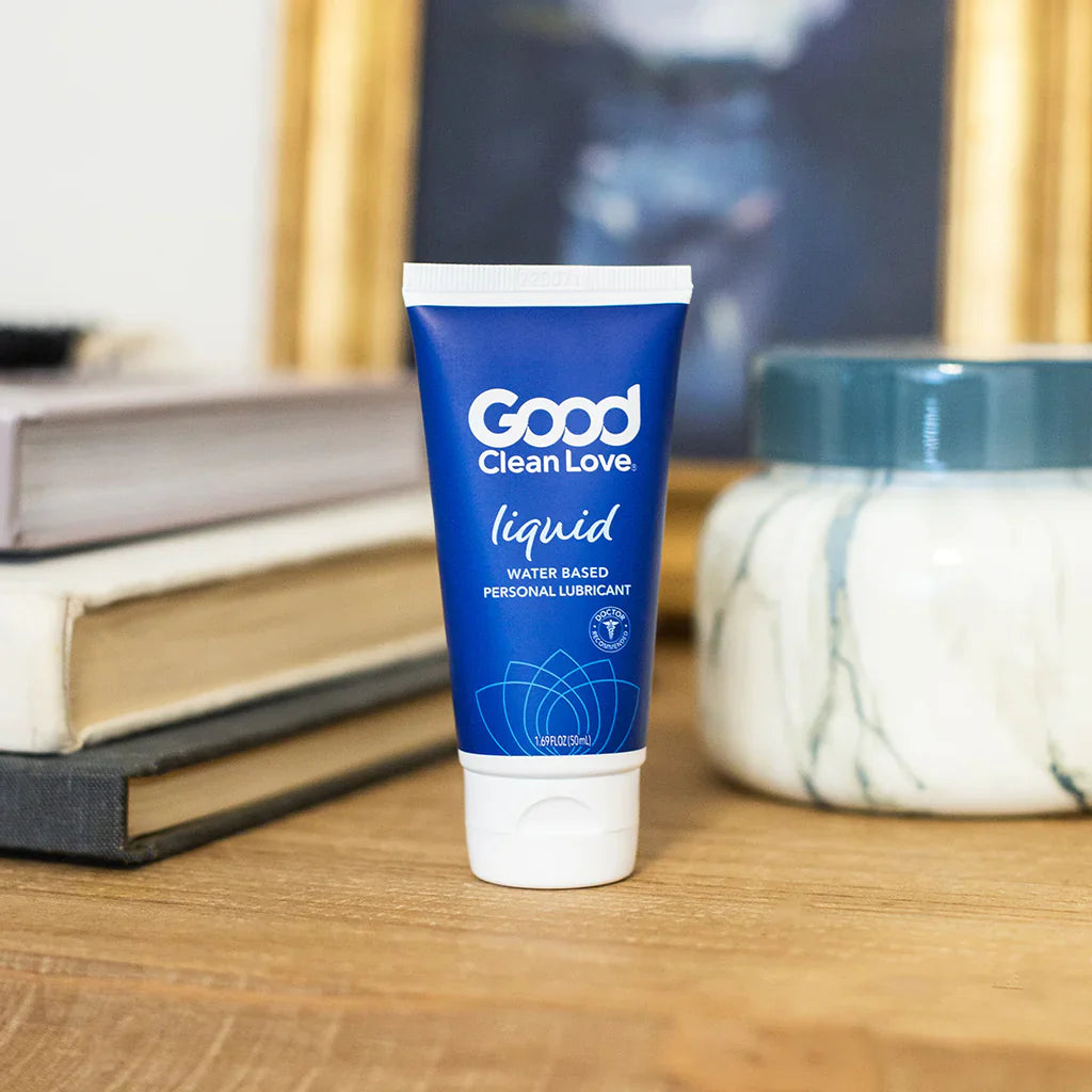 Good Clean Love Liquid Water-Based Personal Lubricant 1.69 oz / 50 ml (Propylene Glycol Free)(Limited Period Sale)