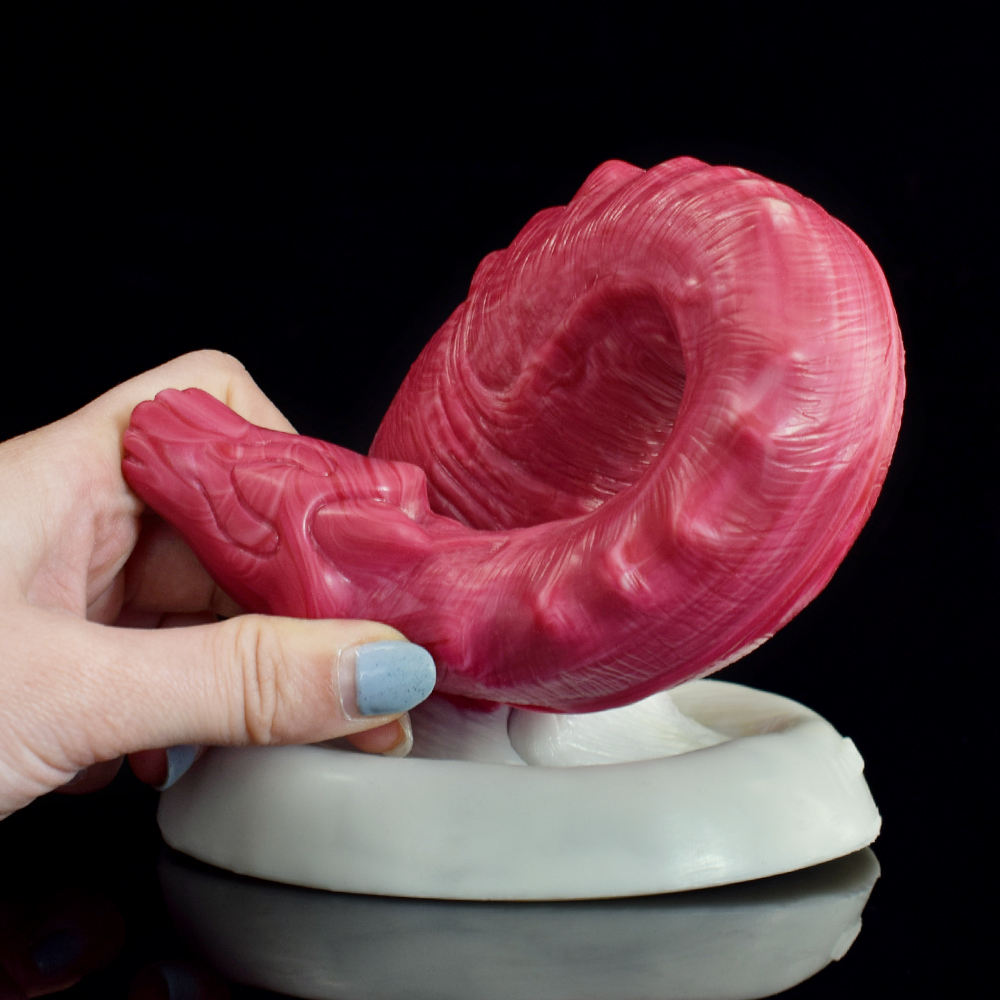Hellfire Snake Large Fantasy Silicone Dildo with Suction Cup 10.4 Inch [Limited Time Offer]