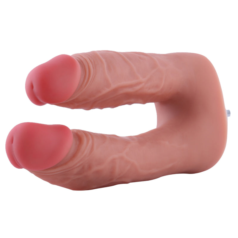 Hismith Lifelike Realistic Double Penetrator KlicLok Dildo