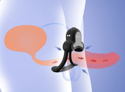 Honey?Play Box?Anello App-Controlled Vibrating Double Cock Ring with Clitoral Stimulator