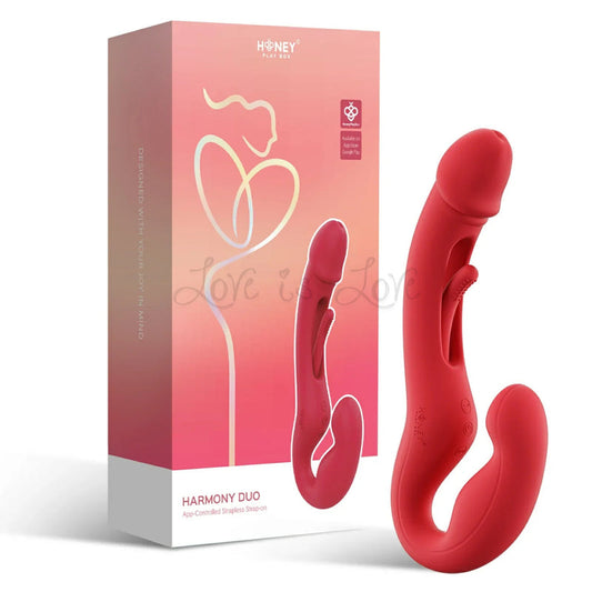 Honey Play Box?Harmony Duo App-Controlled Strapless Couples Vibrator R