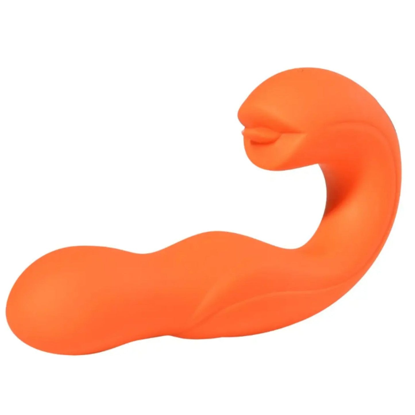 Honey Play Box JOI Rotating Head G-spot Vibrator & Clit Licker Orange (Last Piece)
