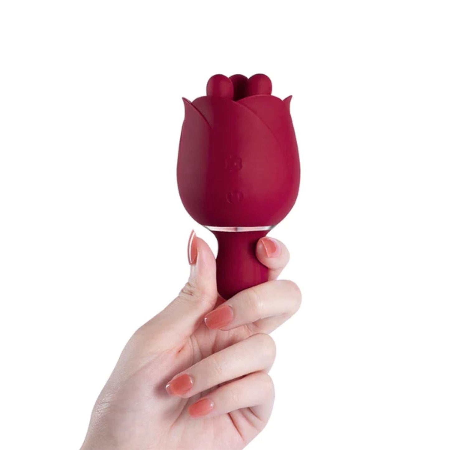 Honey Play Box Rosewyn Rotating Rose Toy Vibrator & Pinpoint Stimulator
