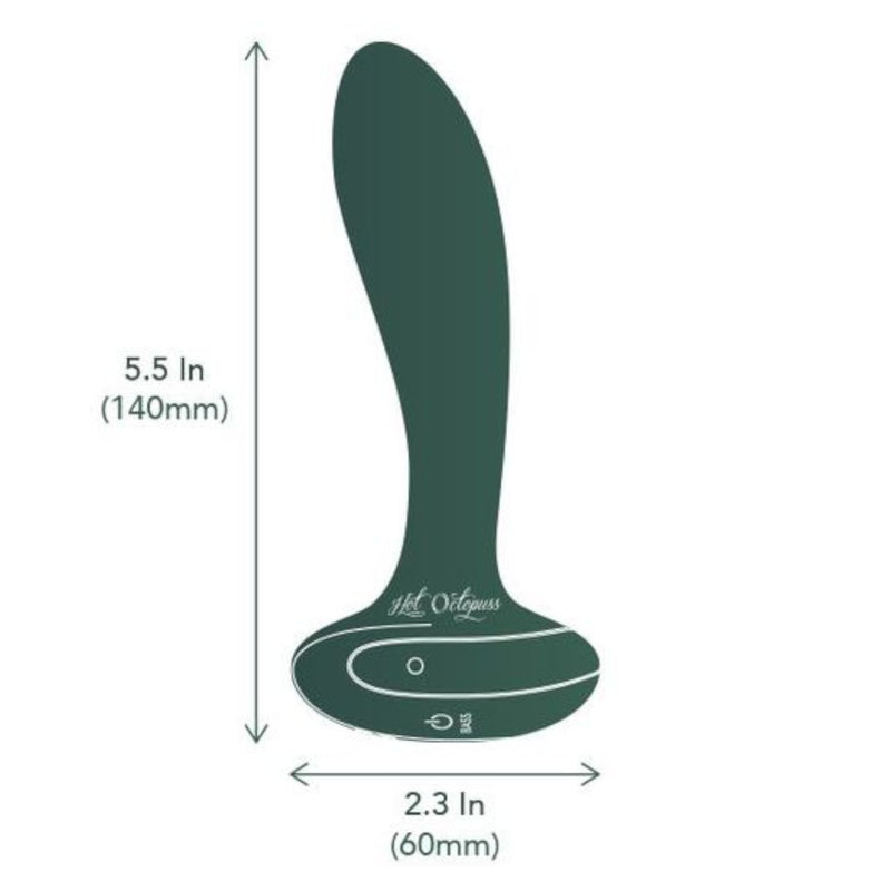 Hot Octopuss Plex with Flex Remote Control Vibrating Butt Plug