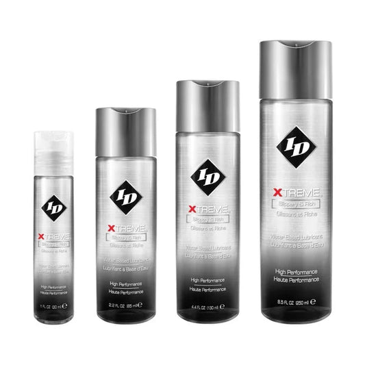 ID Xtreme Slippery and Rich Water-Based Lubricant 1 or 2.2 or 4.4 or 8.5 FL OZ (In New Packaging)