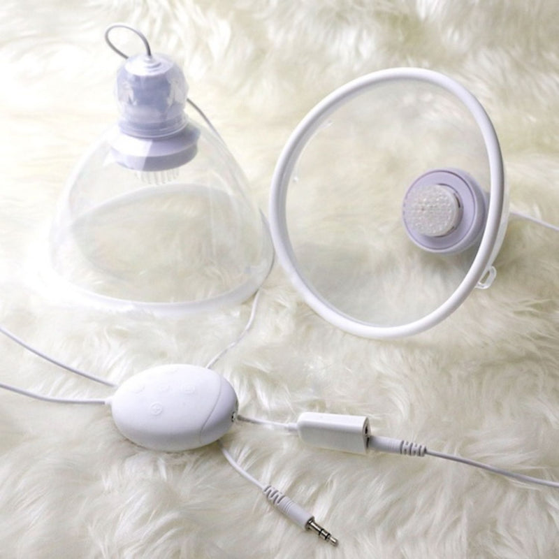 Japan SSI Nipple Dome R Wide Metal Gear Jack Type Nipple Wearable Breast Vibrator