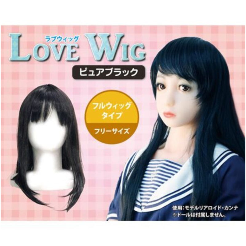 Japan A One Love Wig Pure Black