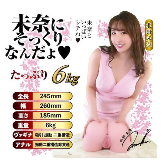 Japan NPG Mina Kitano Namagoshi Meiki Vibrating and Sucking Buttocks O