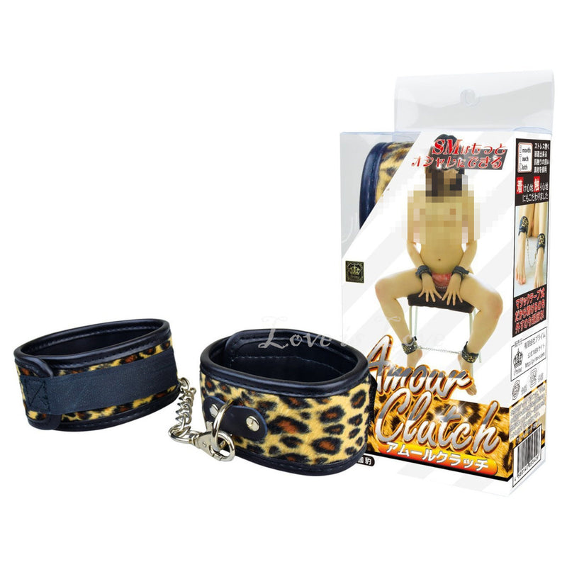 Japan Prime Amur Clutch Leopard Restraint Cuffs ( Just Sold )