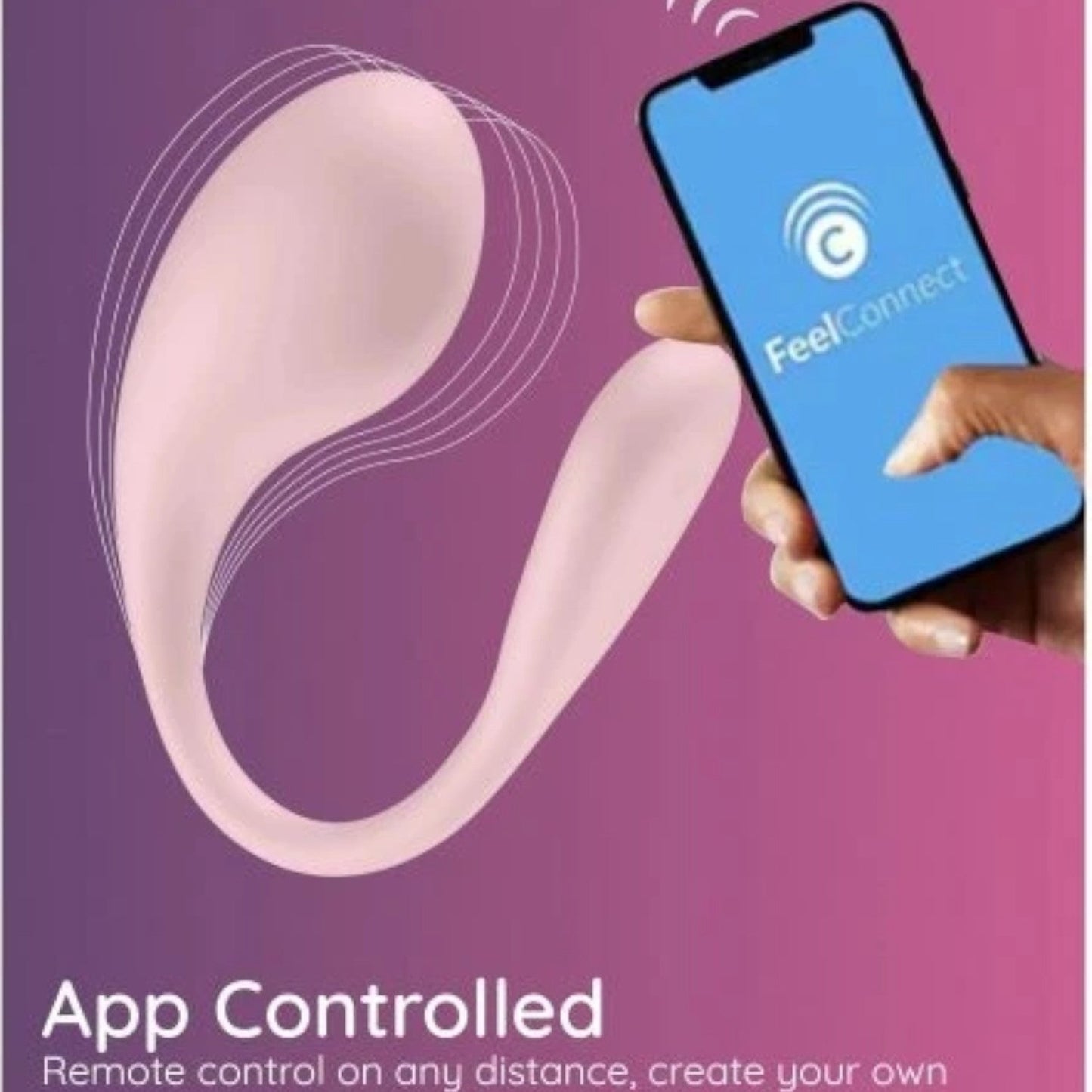 Kiiroo Kiss Me Pink Spot App-Controlled Wearable Interactive Vibrator