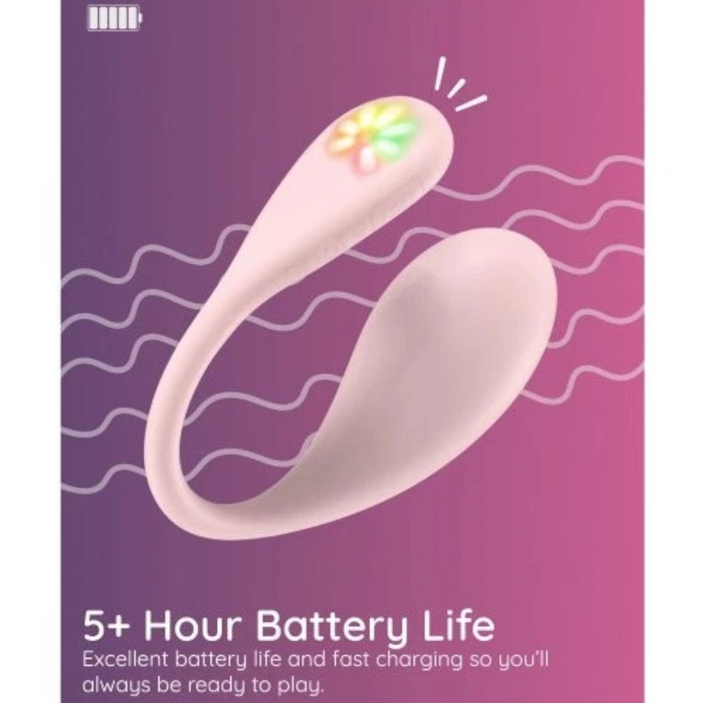 Kiiroo Kiss Me Pink Spot App-Controlled Wearable Interactive Vibrator
