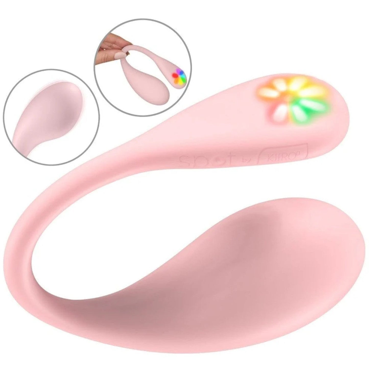Kiiroo Kiss Me Pink Spot App-Controlled Wearable Interactive Vibrator