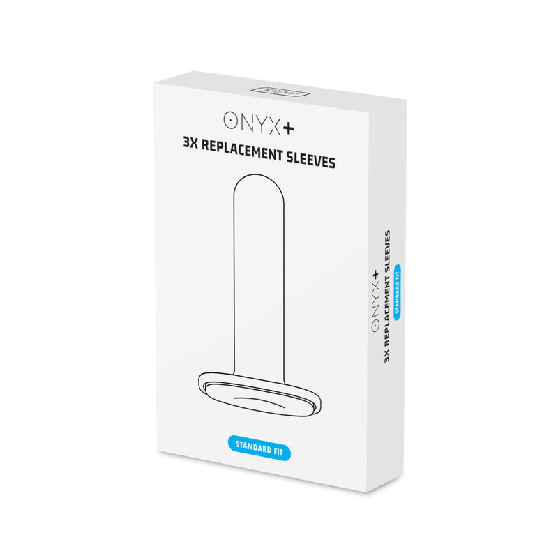 Kiiroo?Onyx Onyx 2 Onyx + Replacement Sleeves Standard Fit (Pack of 3 Sleeves)