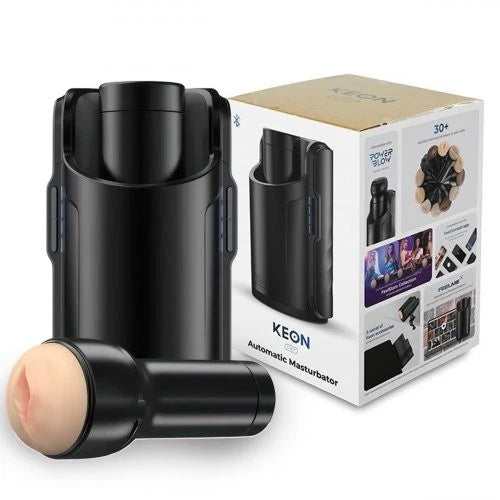 Kiiroo Keon App Controlled Interactive Automatic Device with WiFi & Bluetooth Connectivity Stroker Combo Set With Feel Stroker Included(Latest Edition on Apr 26)(Limited period Sale)