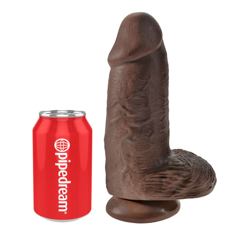 King Cock Chubby 9 Inch Cock with Balls