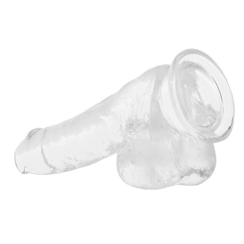 King Cock Clear 6 Inch Cock With or Without Balls