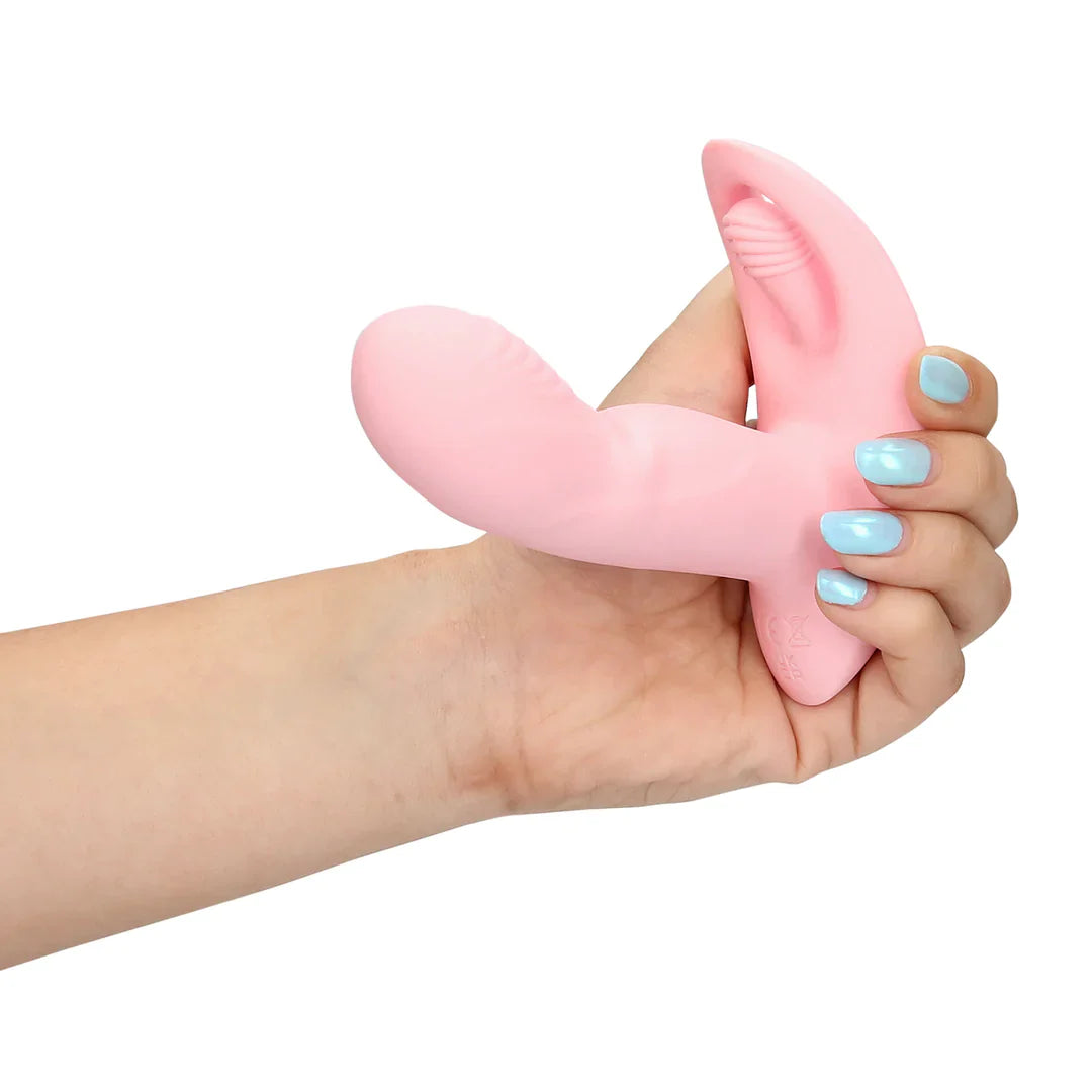 Shots LoveLine Wearable Fingering Motion Vibrator with Remote Control Cherry Chiffon (Liimited Period Sale)