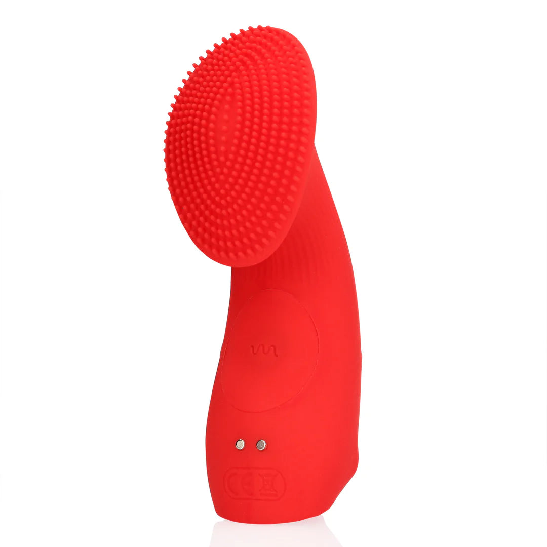 Shots LoveLine Textured Finger Vibrator Sunrise Red