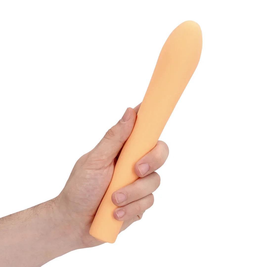 Shots LoveLine Fingering G-Spot Vibrator Peach Fuzz