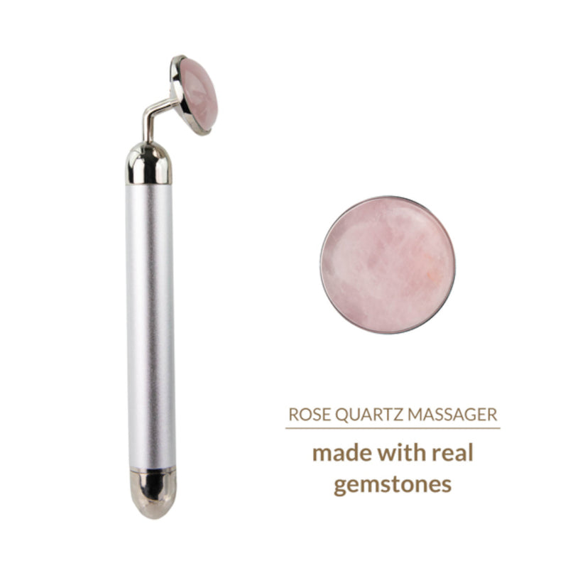 La Gemmes Lay-On Vibrator Rose Quartz (Made With Real Gemstones)