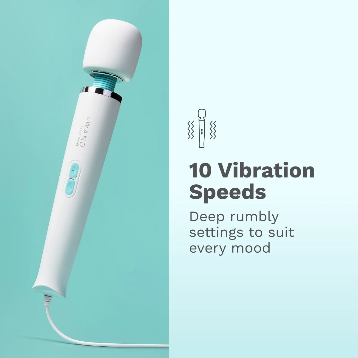 Le Wand Classique Original Plug-In Corded Wand Massager