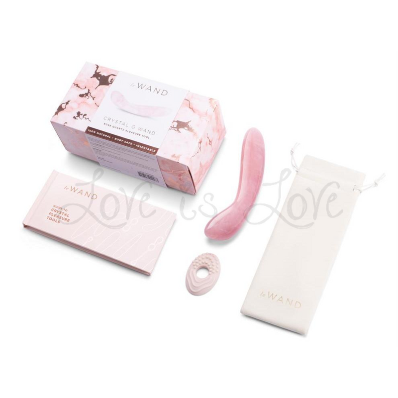 Le Wand Crystal G Wand Rose Quartz