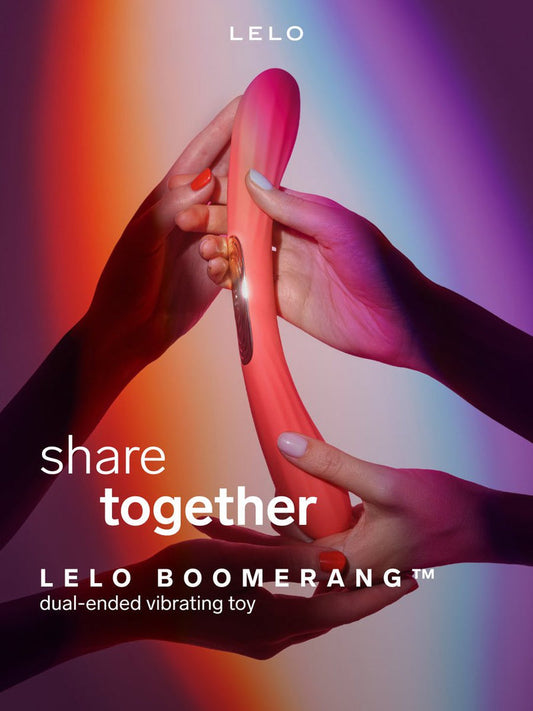 LELO Boomerang App-Controlled Dual Ended Vibrator - Shared Pleasure fo
