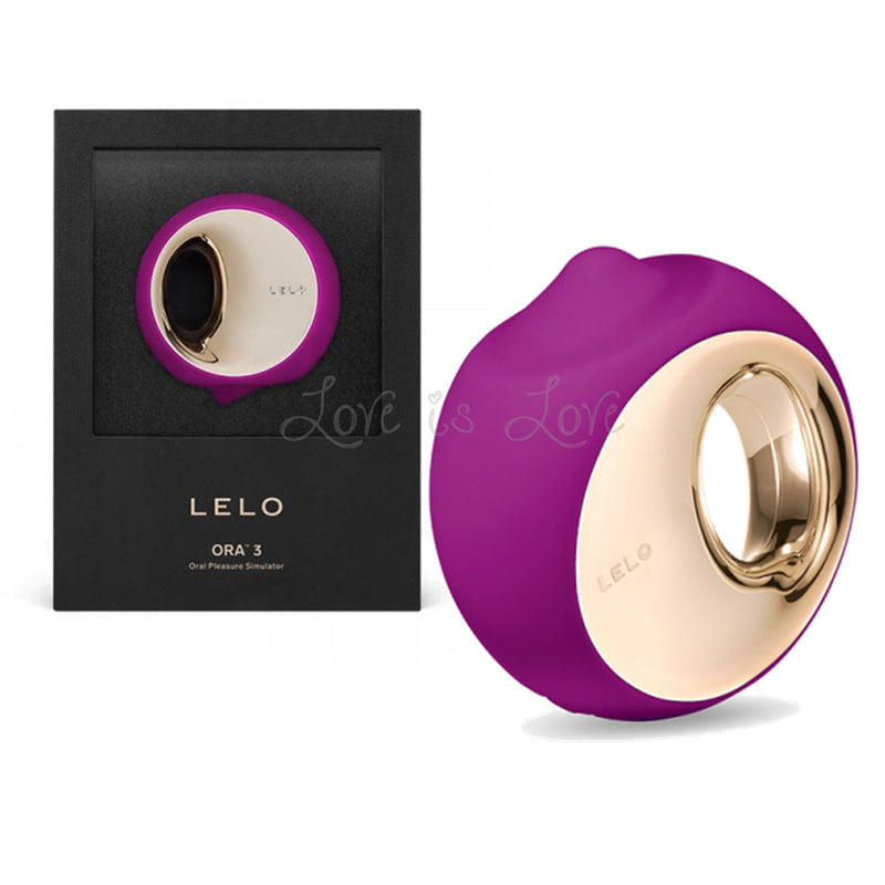 Lelo Ora 3 Oral Sex Simulator Aqua or Midnight Blue or Deep Rose