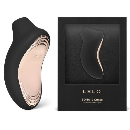 Lelo Sona 2 and Lelo Sona 2 Cruise Sonic Clitoral Massager Black or Cerise or Purple