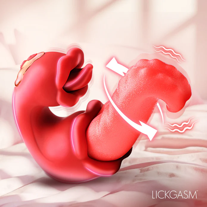 Lickgasm Lick Lasher Licking Silicone Vibrator