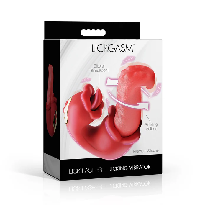 Lickgasm Lick Lasher Licking Silicone Vibrator