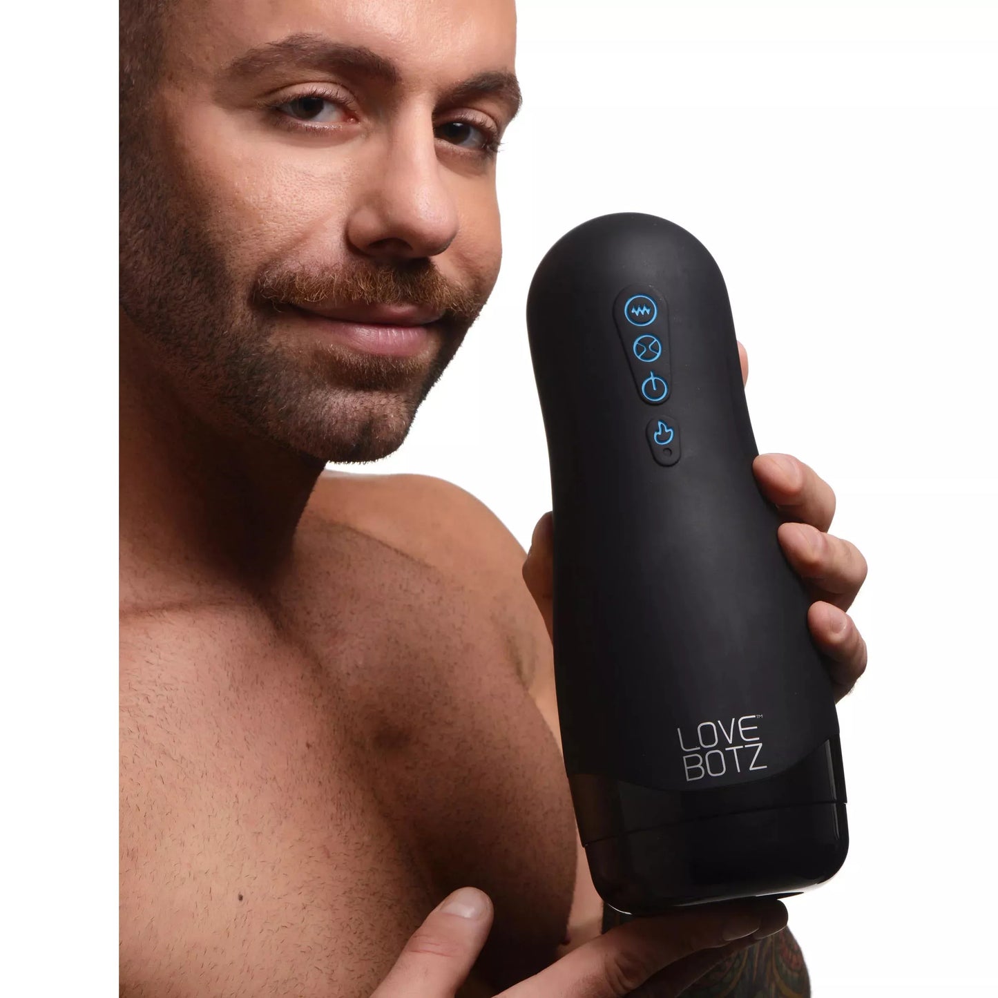 LoveBotz Auto Milker 15X Rechargeable Sucking & Heating Vibrating Masturbator