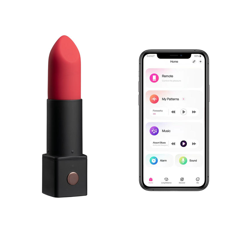 Lovense Exomoon Bluetooth Lipstick Bullet Vibrator (Authorized Dealer)[Limited Period Sale]