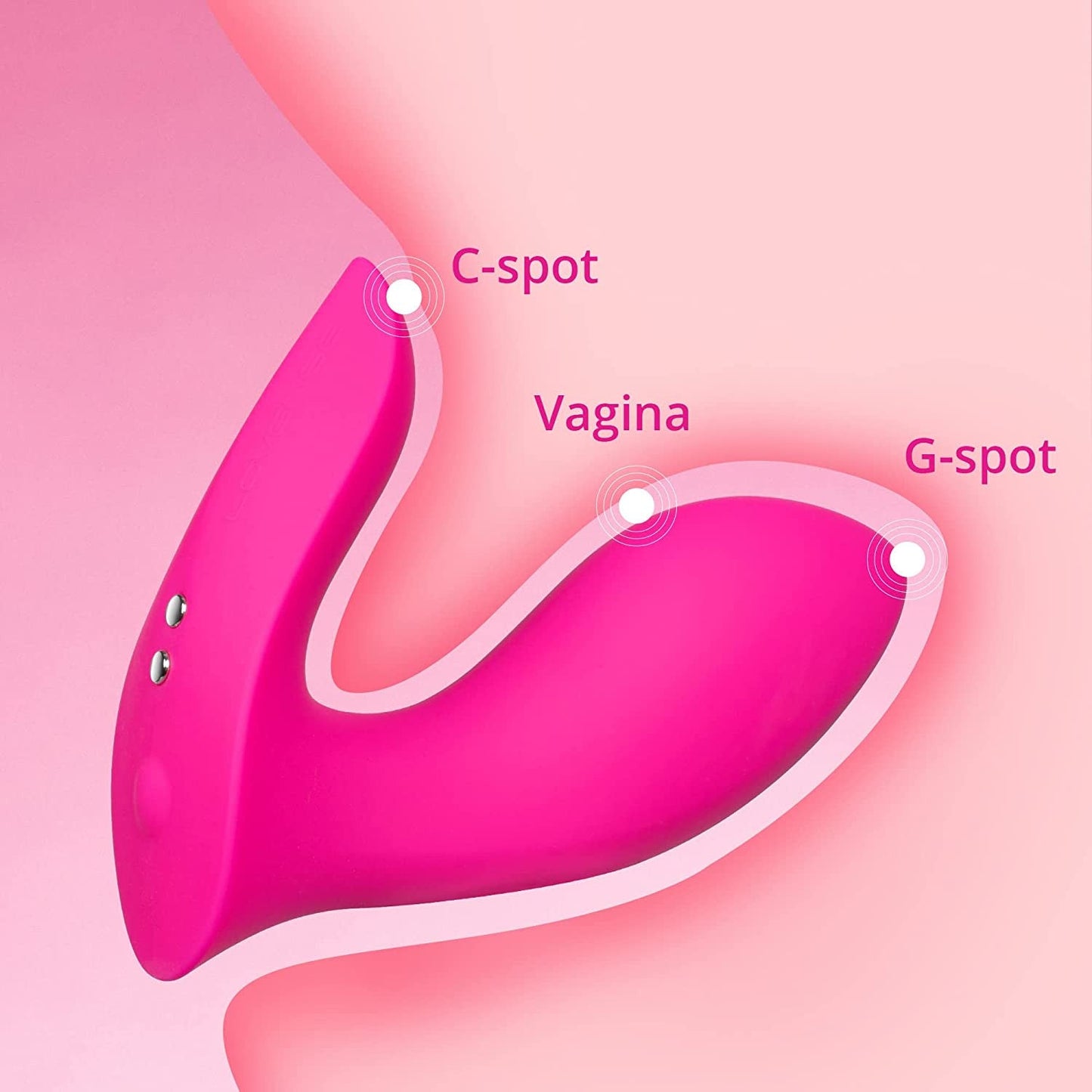 Lovense Flexer Insertable App-Controlled Dual Panties Vibrator