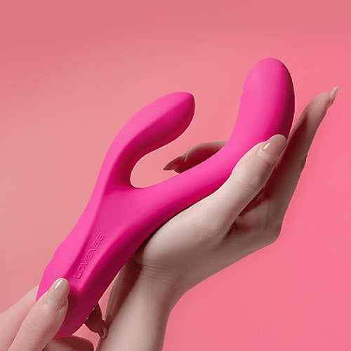 Lovense Osci 3 App-Controlled Oscillating, Vibrating and Heating Rabbit Vibrator